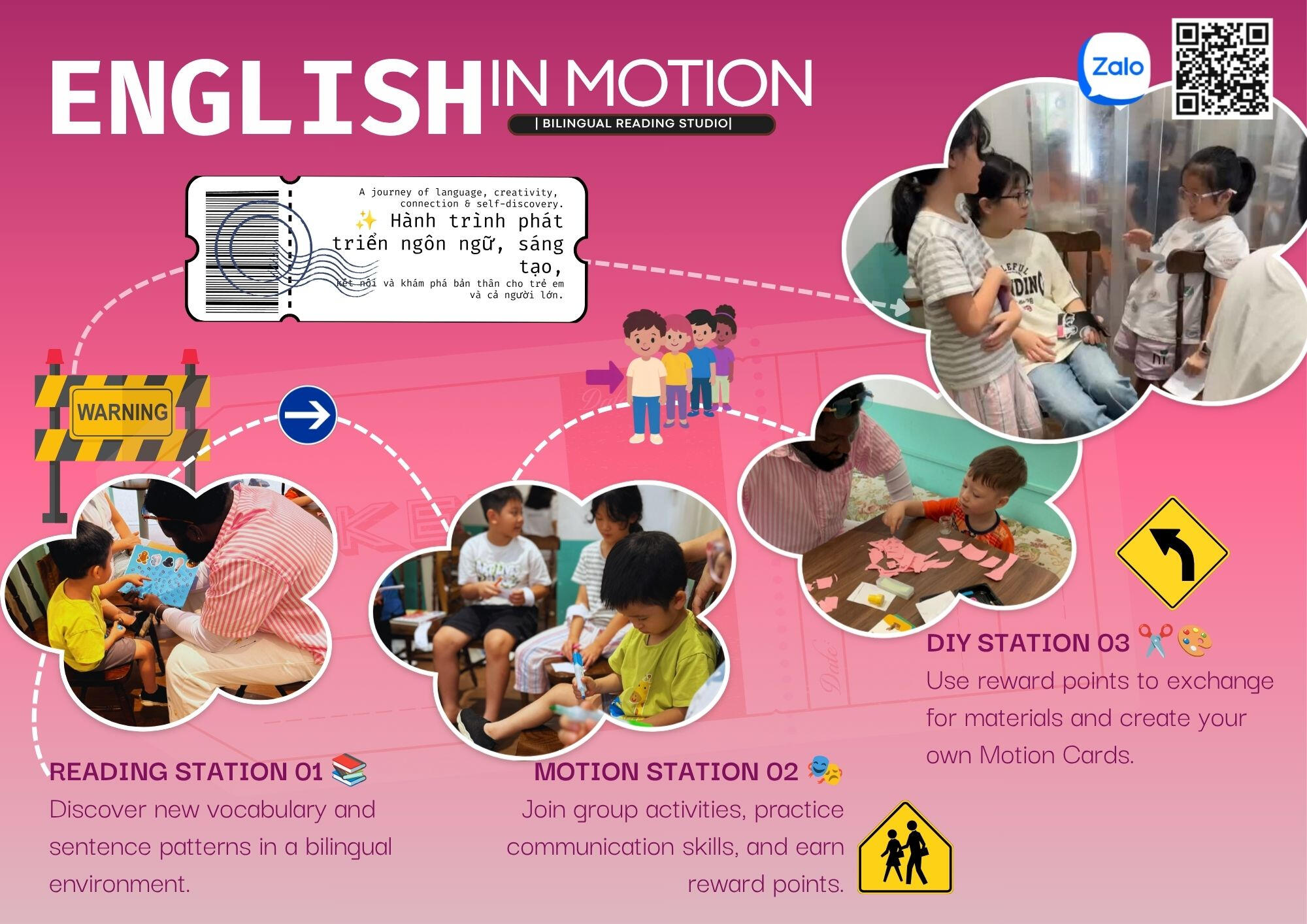 PHƯƠNG PHÁP ĐỌC SÁCH TẠI ENGLISH IN MOTION